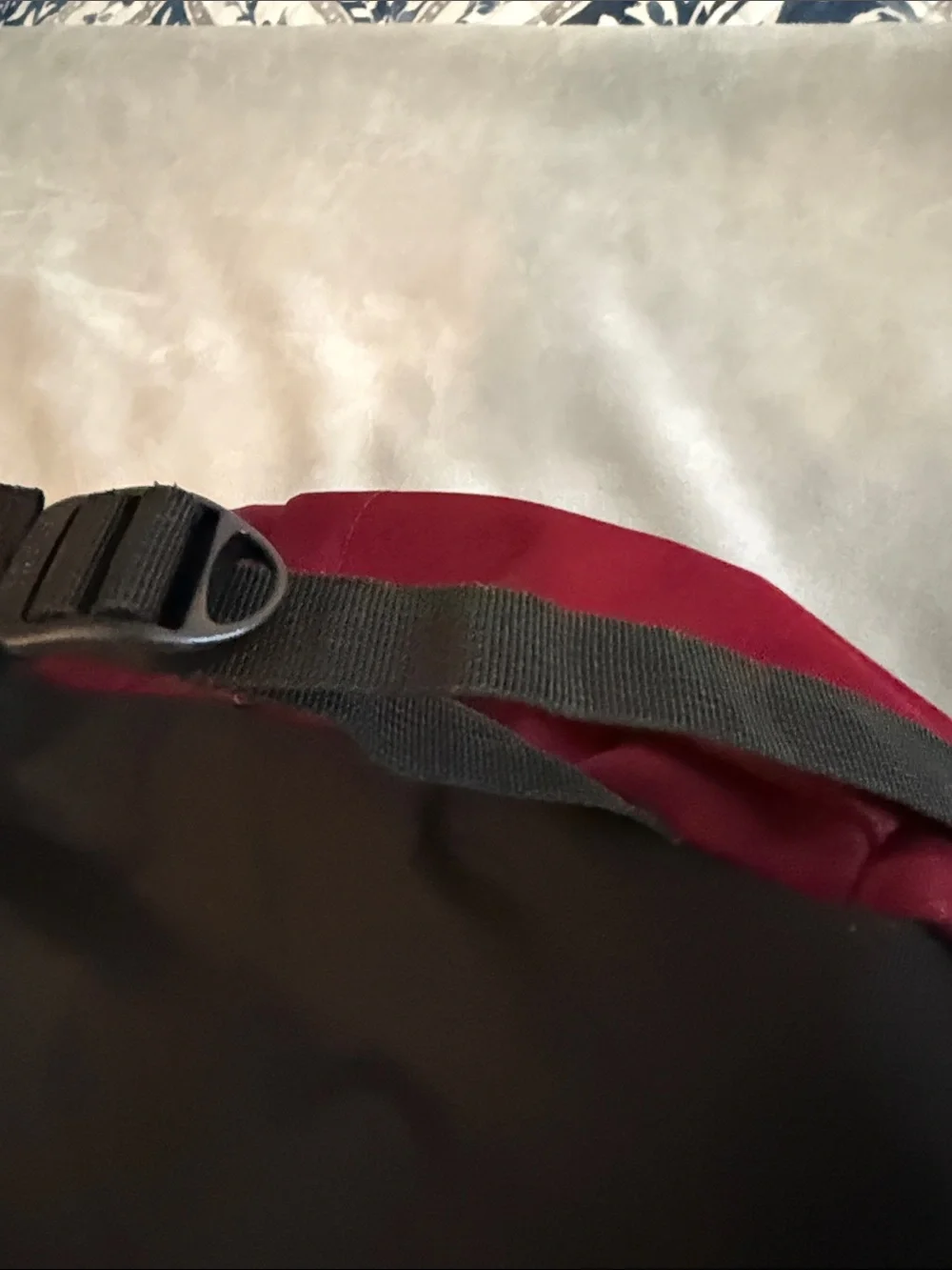 Jansport Burgundy Classic Backpack with Front Pocket